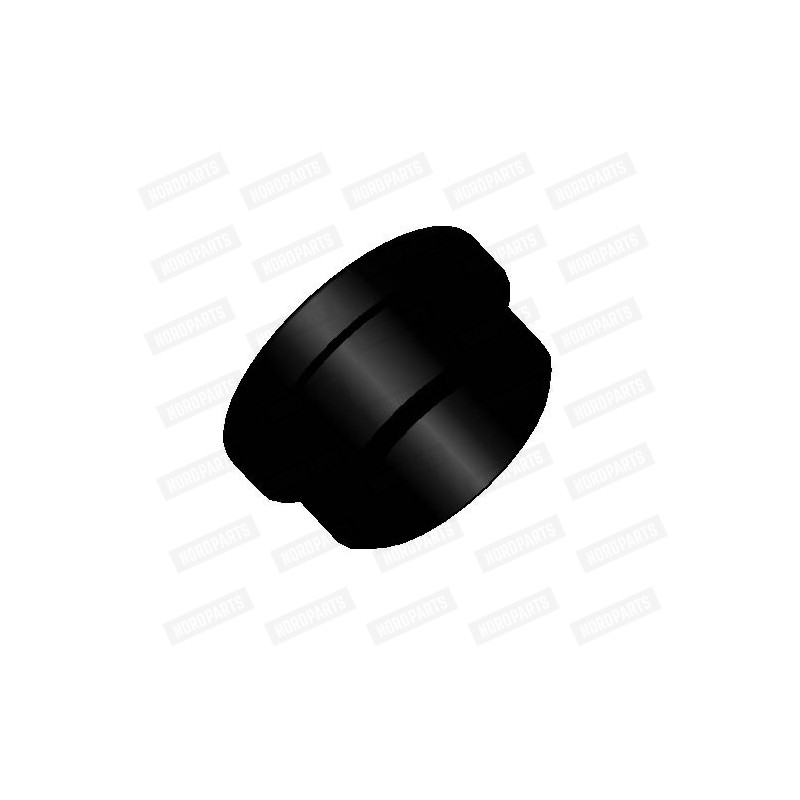 End cap for bore hole fixing tube