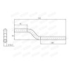 Fixing tube 705MM