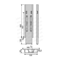 Kinnegrip K20 -600/2 Külg