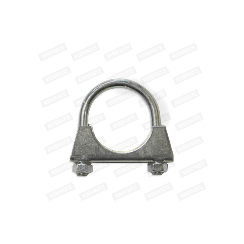 Pipe clamp for bore hole fixing pipe