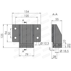 Ülemine kinnitus M731