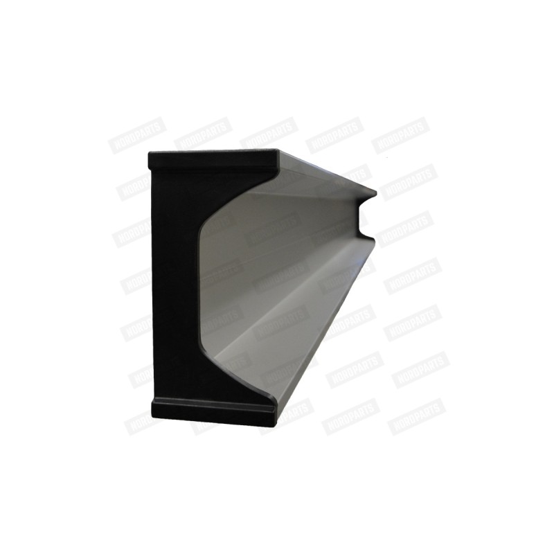 Fireplace with cable duct 2450 mm