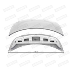 DAF XF106 SS cab roof spoiler