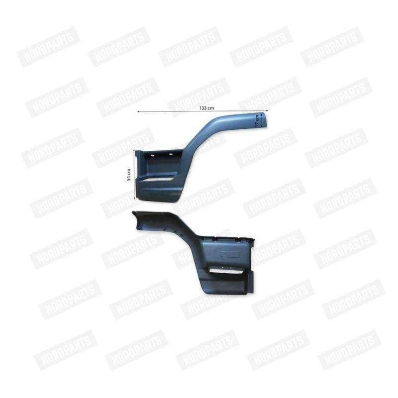 DAF LF 45 Knuckle-boom-Poritiib / left-hand side