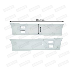 DAF XF106 Telgedevaheline spoiler / vasak
