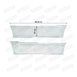 DAF XF106 Telgedevaheline spoiler / parem