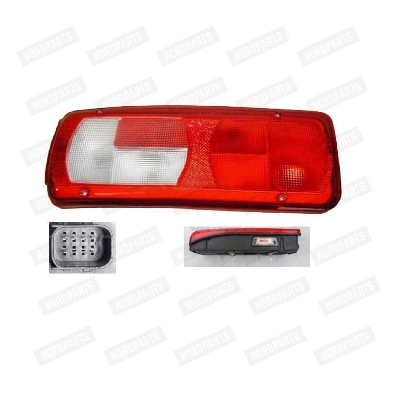 DAF XF105/106/CF 13- Rear light / left side