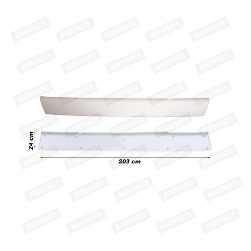 DAF XF105 06- Upper panel strip / high