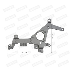MB ACTROS Front bumper crown / right