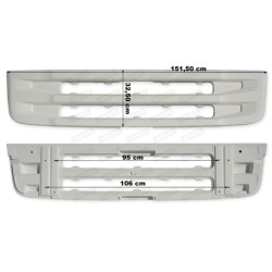 Scania 6 2010- Alumine iluvõre / 32,5cm / valge