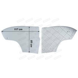 Scania Highline cab Upper cab spoiler / left side