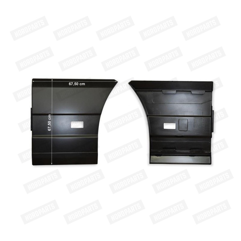 Volvo FH4 Interaxle spoiler / rear part / left side