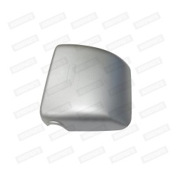 Small mirror in plastic / silver finish