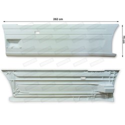 Scania 6 Telgedevaheline spoiler / vasak