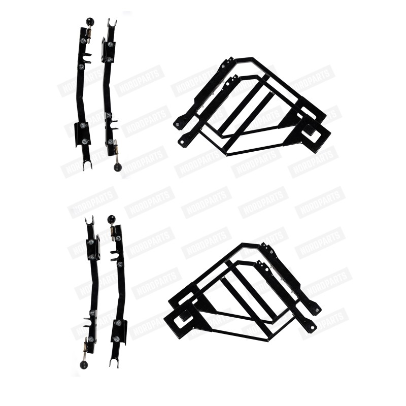 Volvo FH4 interaxle spoiler mounting kit
