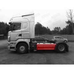 Scania 4 Interaxle spoiler assembly with fasteners
