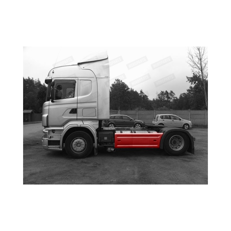 Scania 4 Interaxle spoiler assembly with fasteners