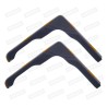 DAF XF106 2013- Wind deflector (HEKO)
