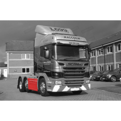 Scania 6 Lühike telgedevaheline spoileri KOMPLEKT KINNITUSTEGA