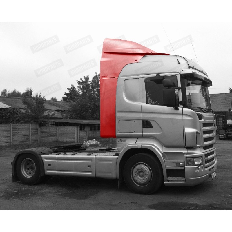 SCANIA R -ohjaamon spoilerikokoonpano kiinnikkeineen- kuorma-auton varaosat- Nordparts