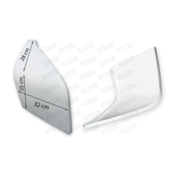 DAF XF105 Roof spoiler extension / left side