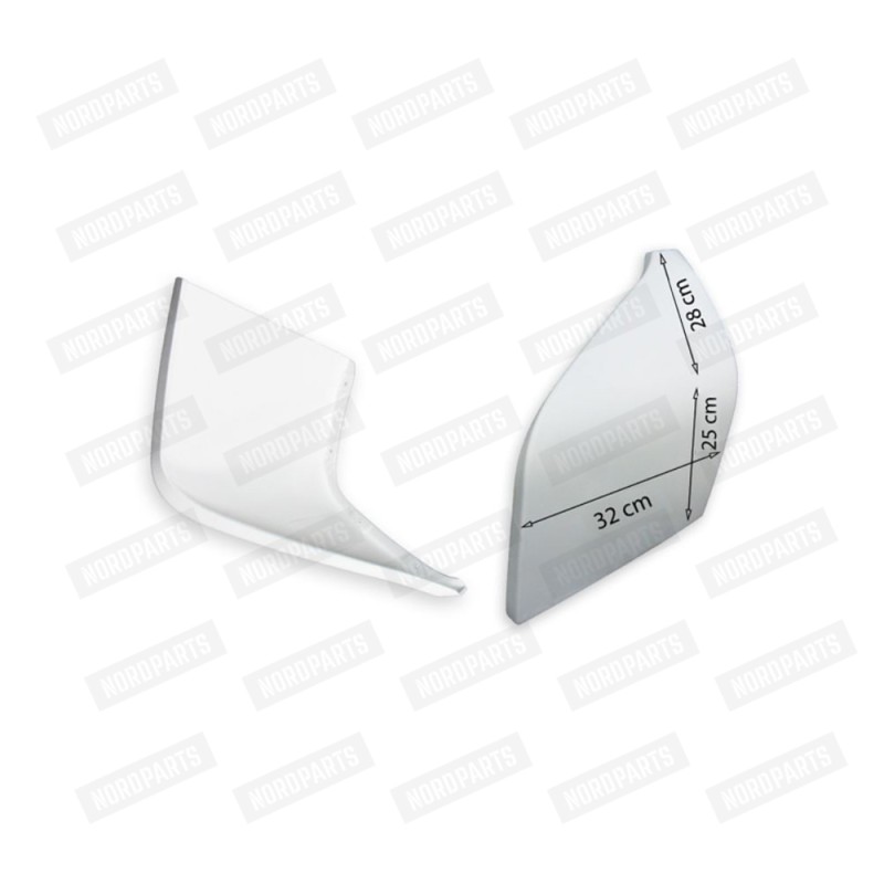 DAF XF105 Roof spoiler extension / right