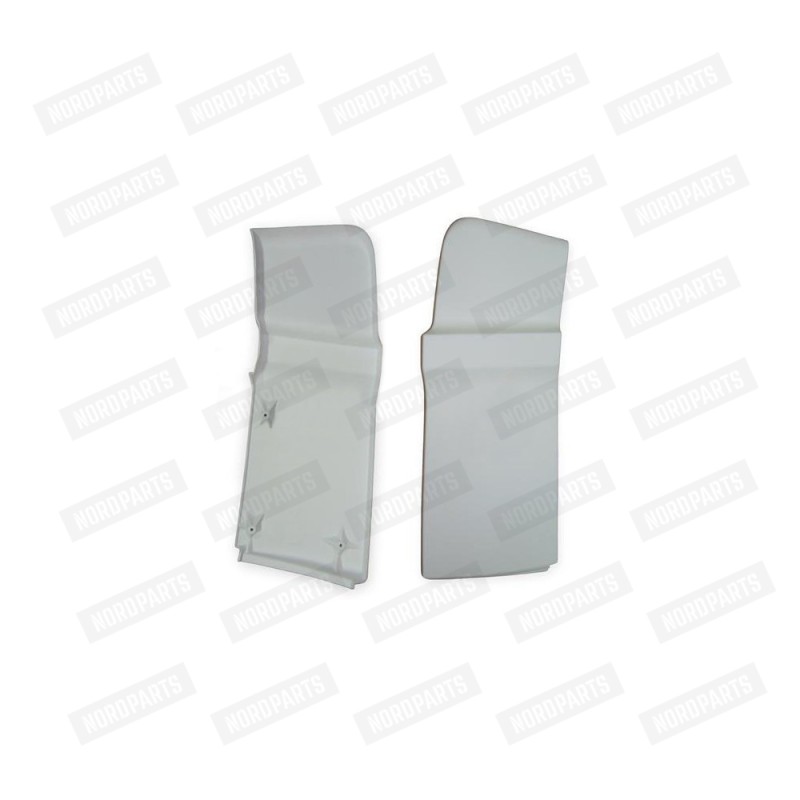 DAF XF105 cab spoiler upper extension / left side