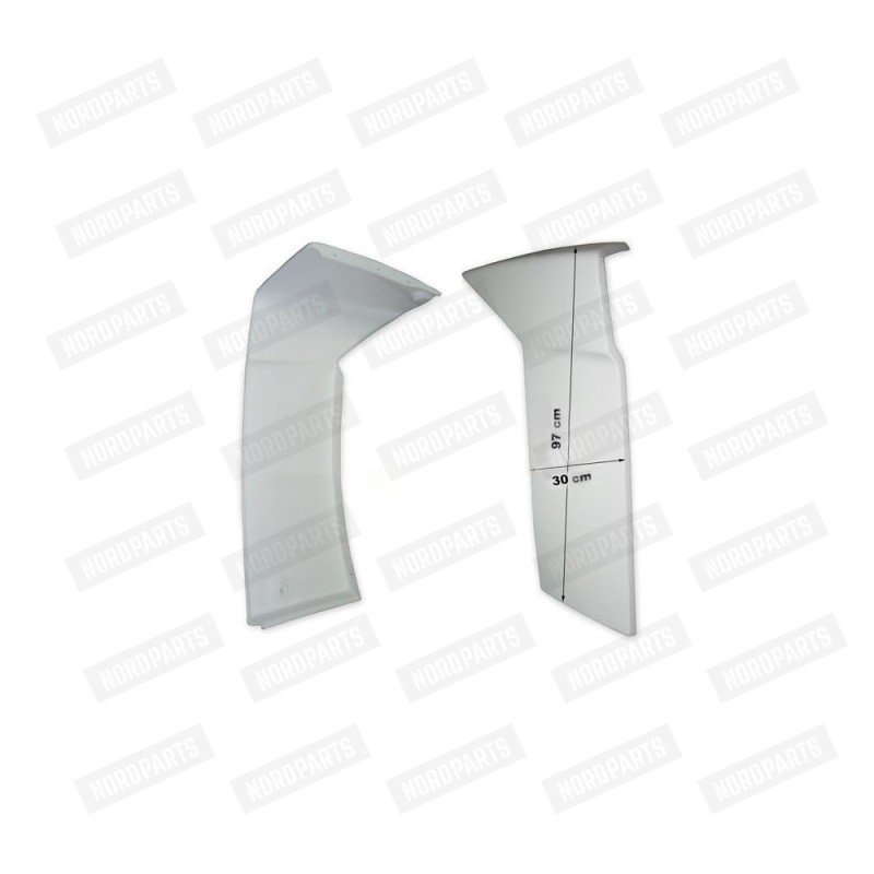 DAF XF105 SS. Cab. Upper cab spoiler / left