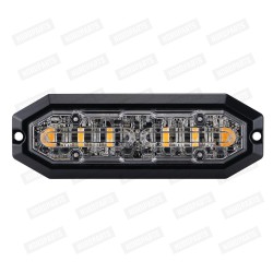 Strands Gabariit-violet 6 LED - yellow