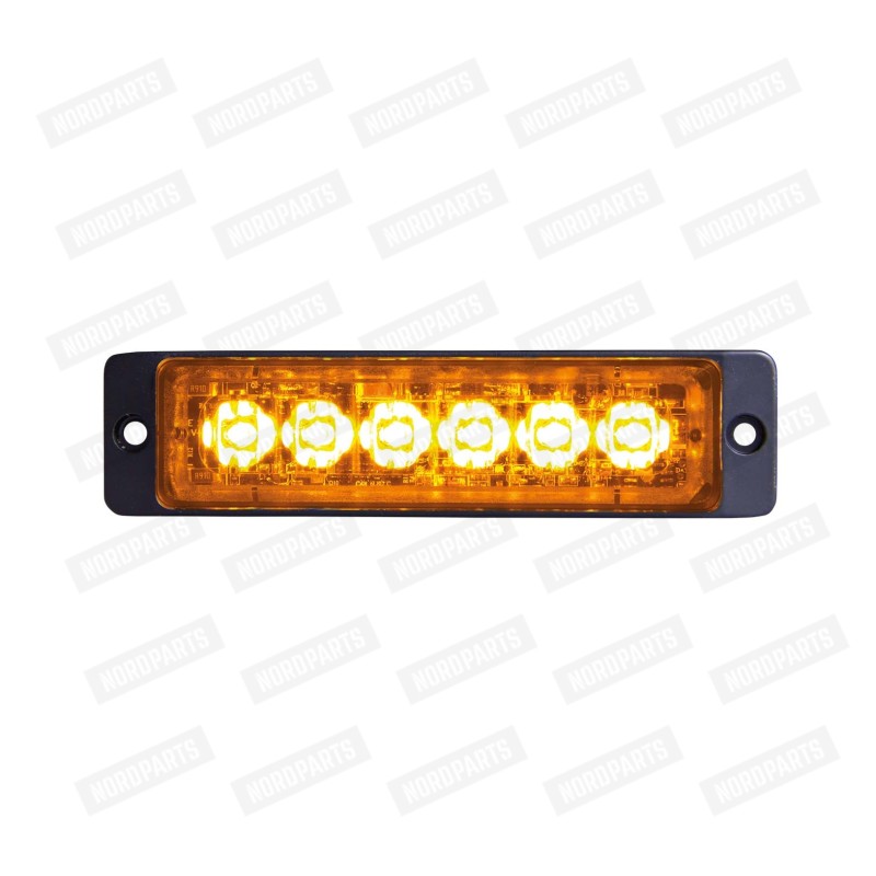 Strands vilkur 6 LED - kollane