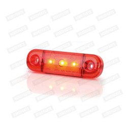 Strands Gabariidituli 3 LED - punane