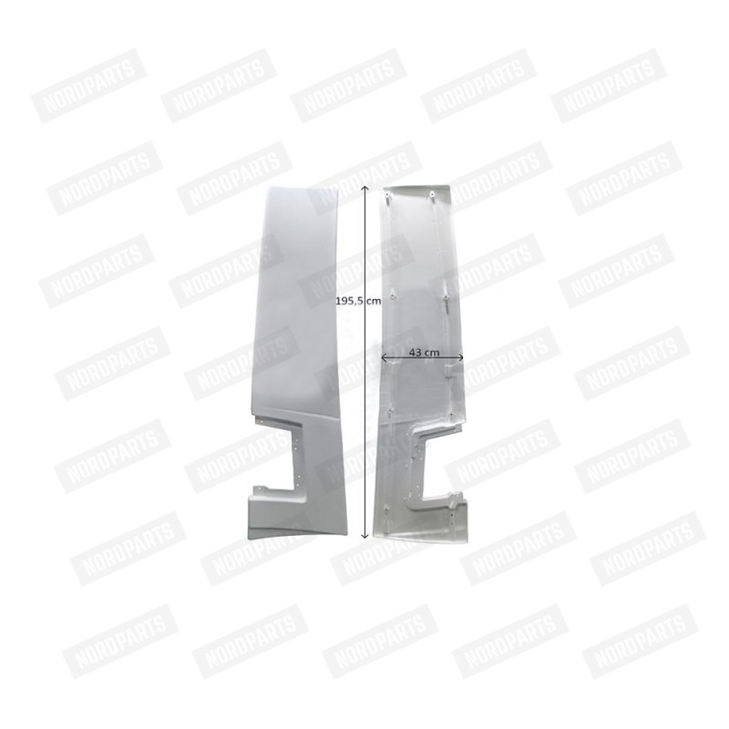 Volvo FH4 Kabiinispoiler / parem avaga