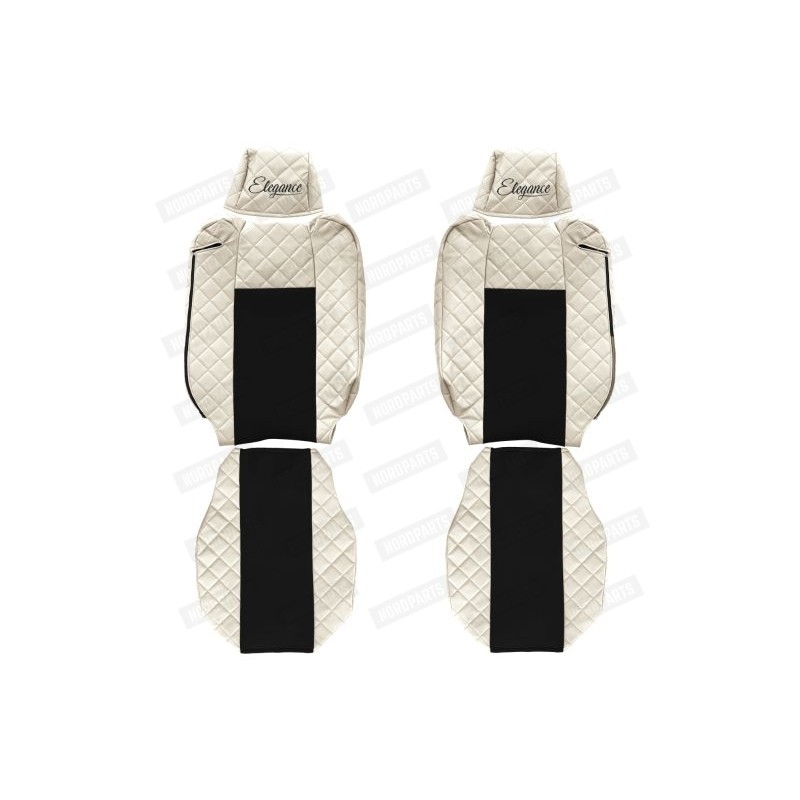 Seat cover elegance Q / RENAULT T (with adjustable headrest)