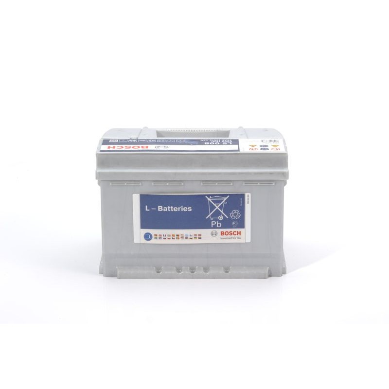Bosch L5 008 75Ah 650A 278x175x190 -+ Bosch L5 008 75Ah 650A 278x175x190 -+