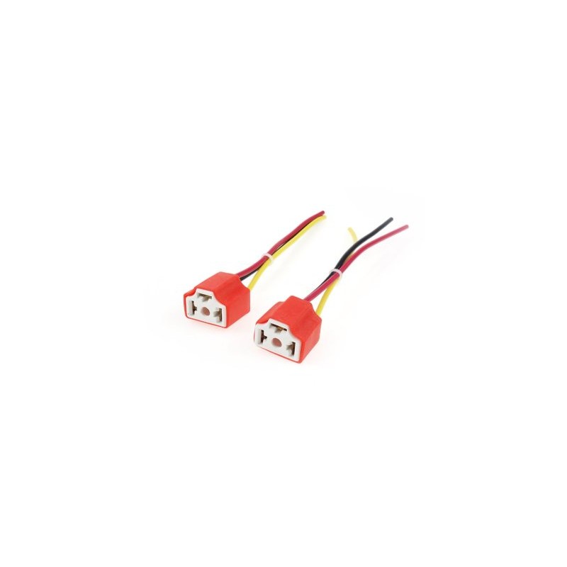 Pear ceramic 2pcs H4, wire 10cm