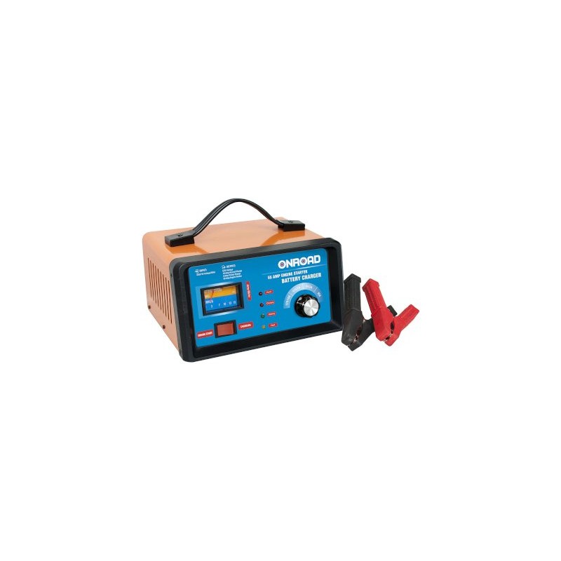 Battery charger ONROAD 10A starting aid 55A