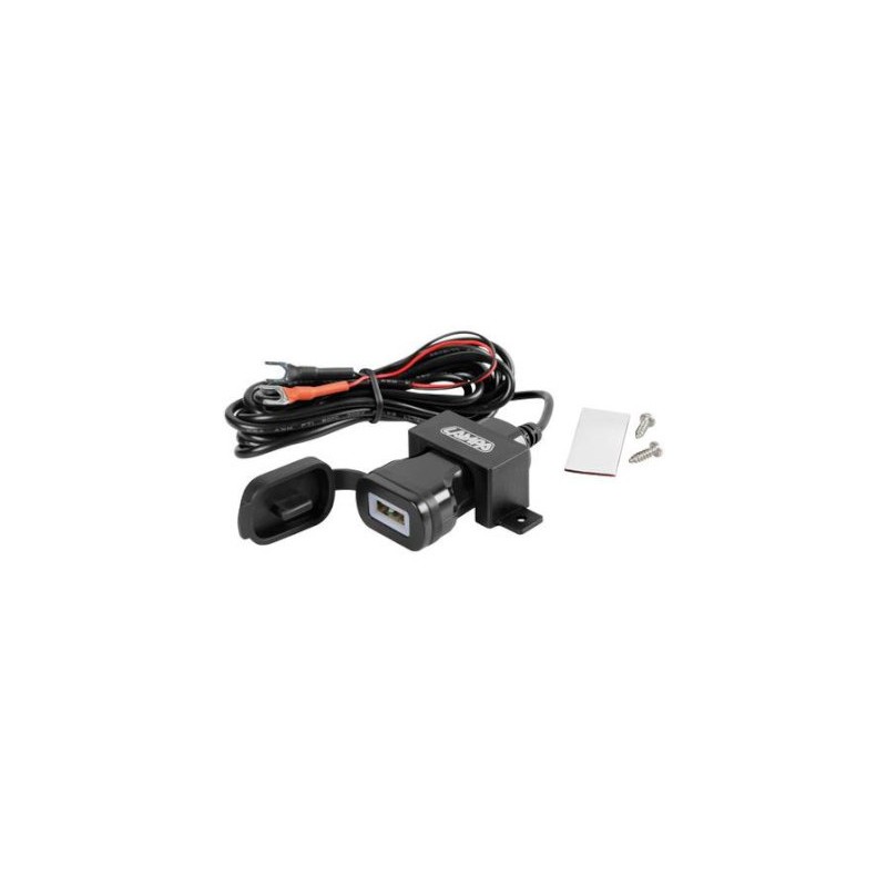 USB kiirlaadija 12/24V, 2,1A, kinnitus k