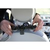 Tablet holder for the headrest
