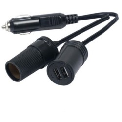 Laadija 2 usb+tavaline sigaretisüüt.pesa