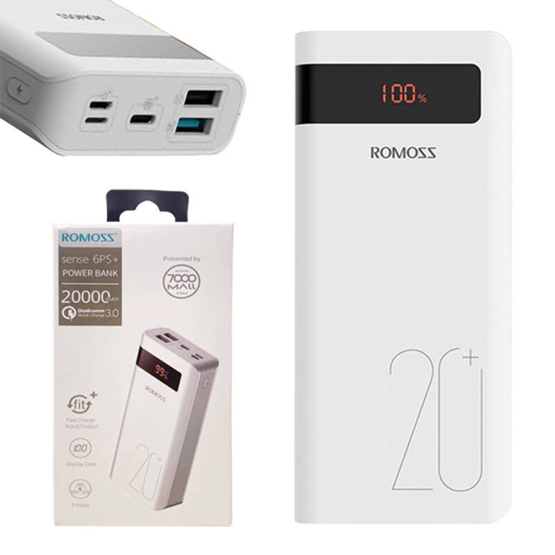 Romoss akupank 20000mAh 18W Romoss akupank 20000mAh 18W