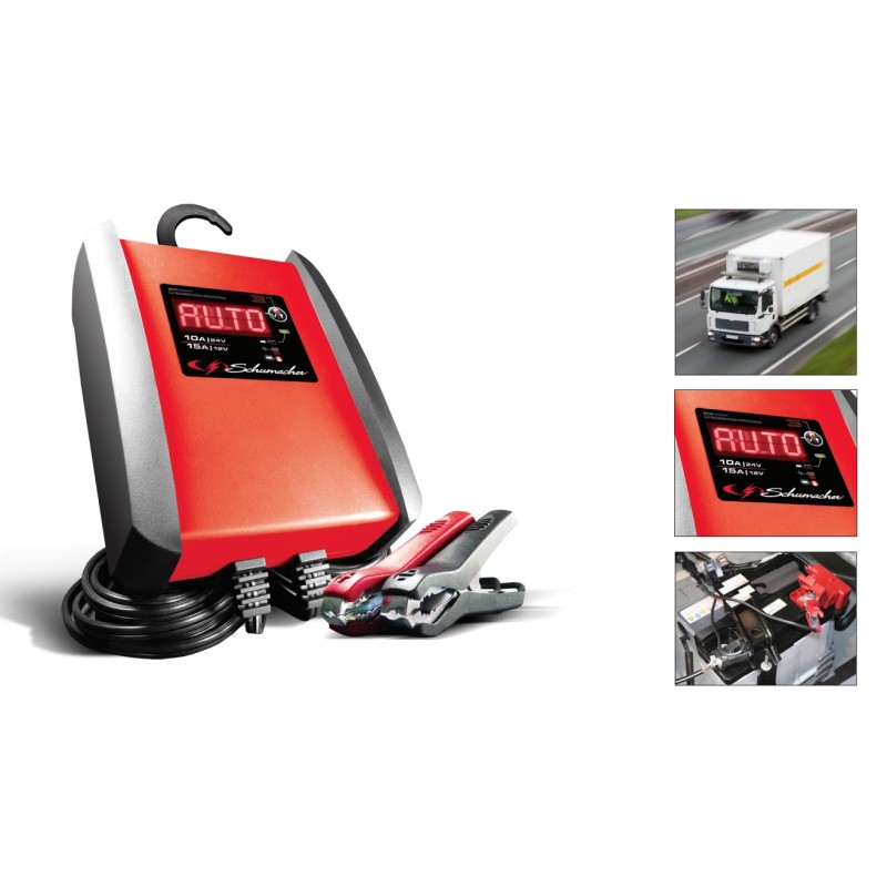 10A/15A akulaadija Schumacher 12V/24V 10A/15A akulaadija Schumacher 12V/24V