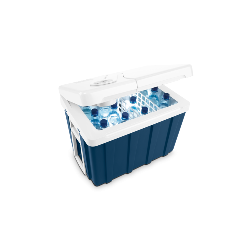 Autokülmik 39liitrit 12/230V valge/sinin