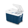 Car cooler 39 litres 12/230V white/blue