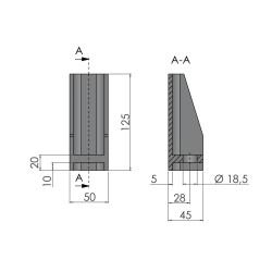 Top fixing
