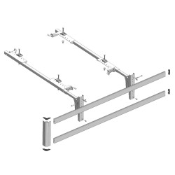 Lateral underrun protection with attachment/adjustable