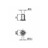 P&L hinge bush for hinge 41626