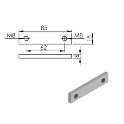 Portehing with 86 mm offset