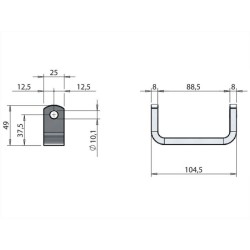 Breath fitting 262 / SS / weldable