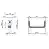 Breath fitting 262 / SS / narrow / weldable