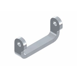 Hinge fitting 262 ZP / weldable / narrow